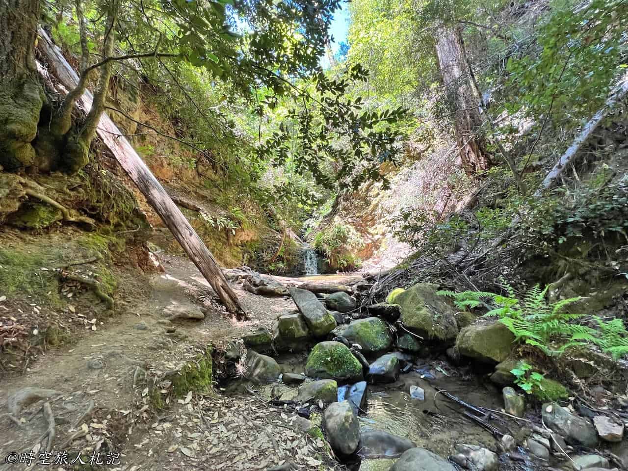 Portola redwood state park,Portola redwood camping,Tiptoe falls 37