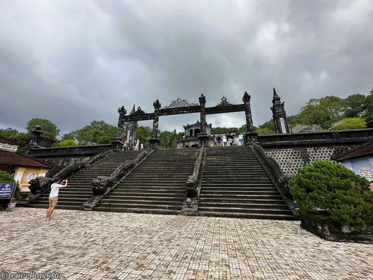 Hue, Hue, Hue one day tour, Cai Dinh Mausoleum, Thien Mu Temple 26