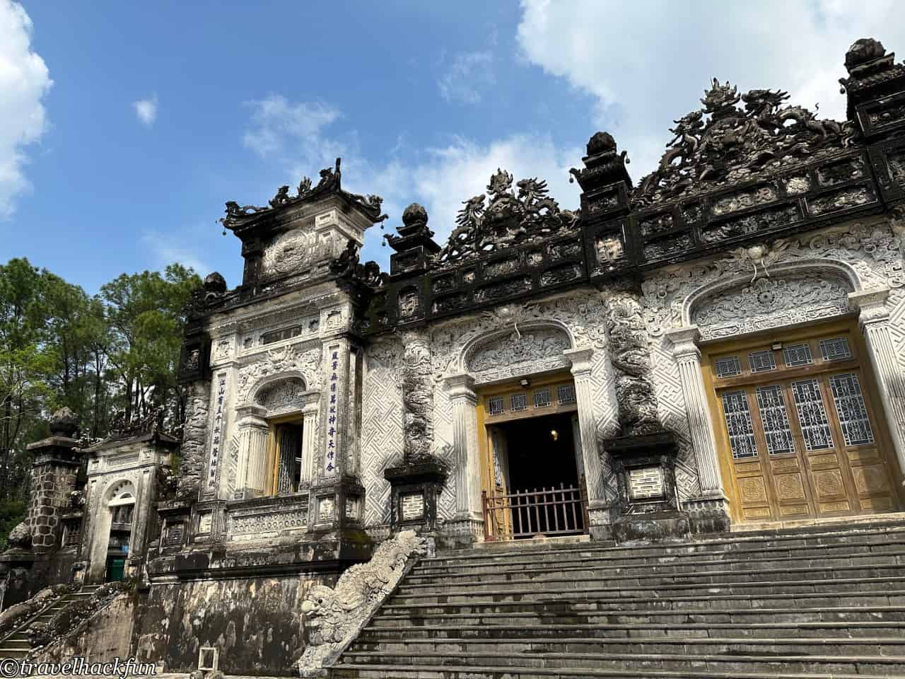 Hue, Hue, Hue one day tour, Cai Dinh Mausoleum, Thien Mu Temple 36
