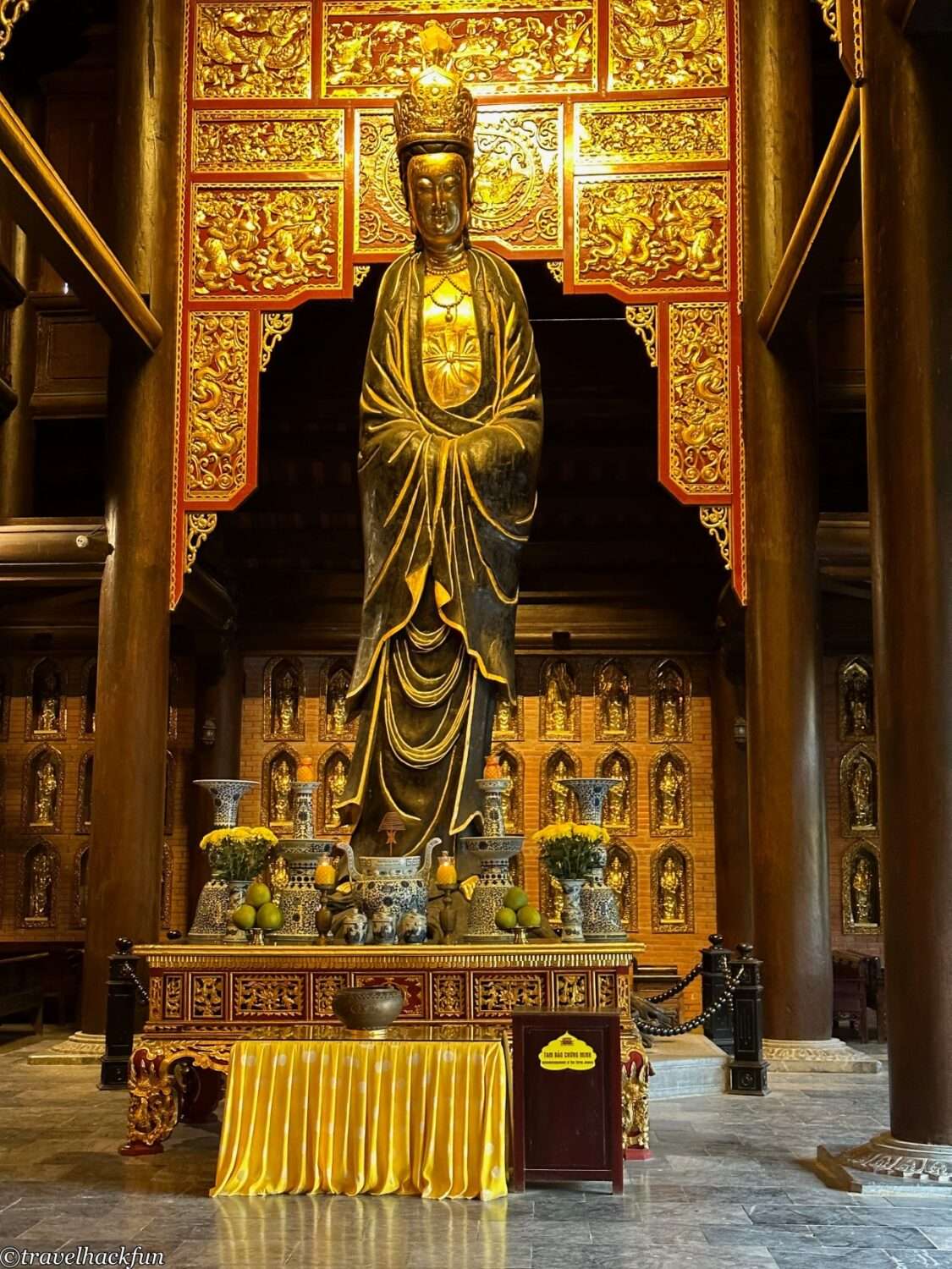 bai dinh pagoda, bai ding temple, bai dinh temple 12