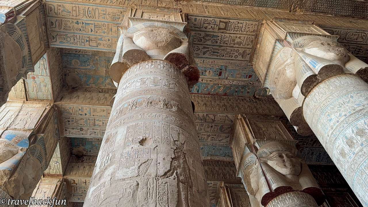 【埃及旅遊】丹德拉神廟 Temple of Dendera 深度導覽:天花板星圖、神聖婚禮與地下神秘浮雕 14 Temple of Dendera 13
