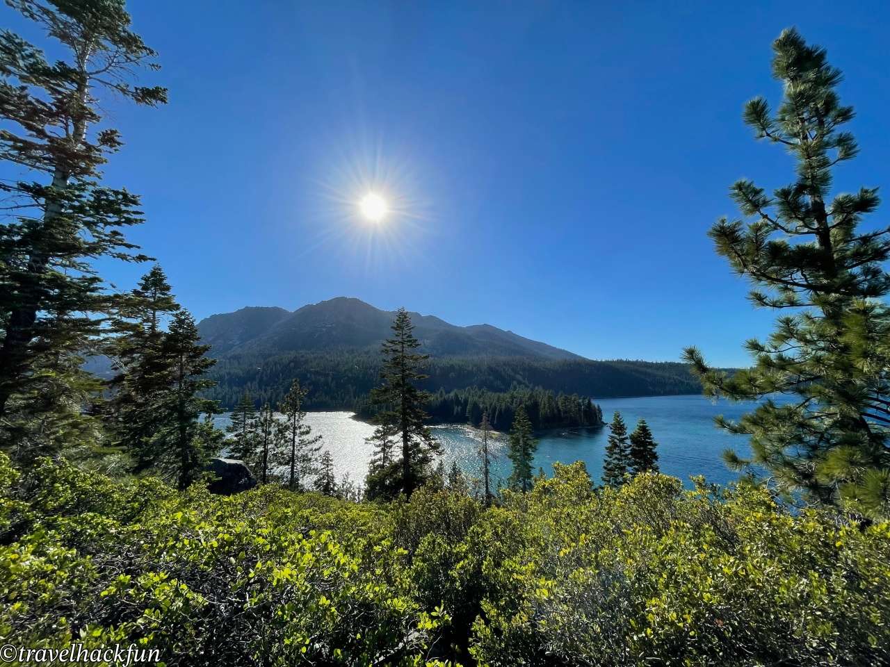 【太浩湖景點】Emerald Bay State Park 翡翠灣州立公園|壯麗湖灣・瀑布健行・維京城堡 61 Emerald Bay State Park,翡翠灣州立公園,Vikingsholm,Rubicon Trail,Eagle Falls 60