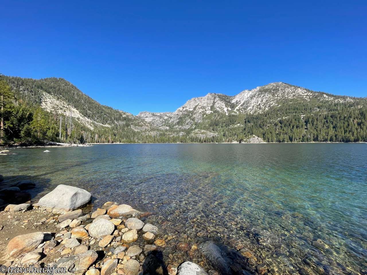 【太浩湖景點】Emerald Bay State Park 翡翠灣州立公園|壯麗湖灣・瀑布健行・維京城堡 43 Emerald Bay State Park,翡翠灣州立公園,Vikingsholm,Rubicon Trail,Eagle Falls 42