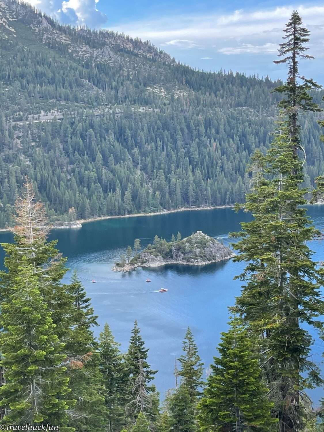 【太浩湖景點】Emerald Bay State Park 翡翠灣州立公園|壯麗湖灣・瀑布健行・維京城堡 53 Emerald Bay State Park,翡翠灣州立公園,Vikingsholm,Rubicon Trail,Eagle Falls 52