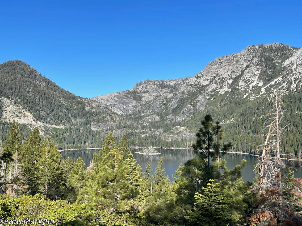 【太浩湖景點】Emerald Bay State Park 翡翠灣州立公園|壯麗湖灣・瀑布健行・維京城堡 57 Emerald Bay State Park,翡翠灣州立公園,Vikingsholm,Rubicon Trail,Eagle Falls 56