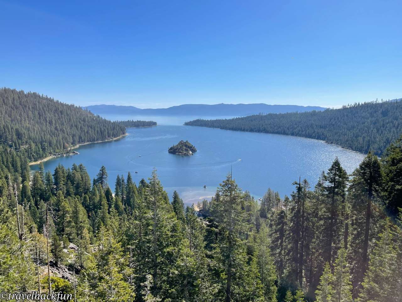 【太浩湖景點】Emerald Bay State Park 翡翠灣州立公園|壯麗湖灣・瀑布健行・維京城堡 29 Emerald Bay State Park