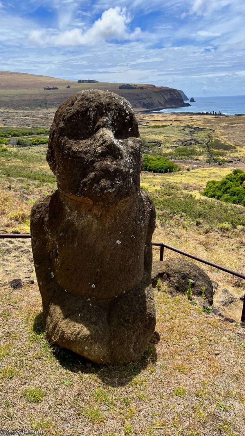 【復活節島必訪】Rano Raraku 摩艾採石場:石像從哪來?為何不走?這裡告訴你全部答案 18 Rano Raraku 17